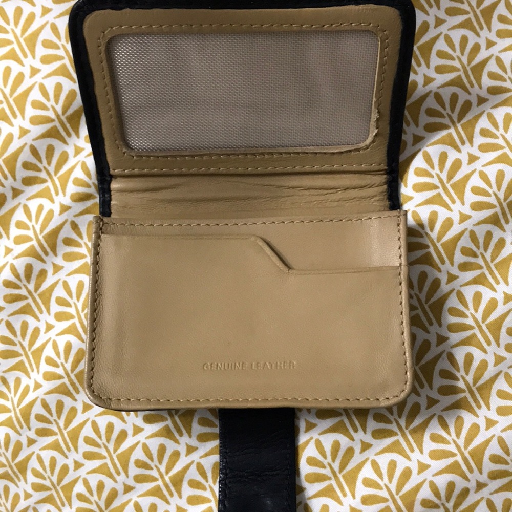 Genuine leather card and License carrier - Picture 2 of 5